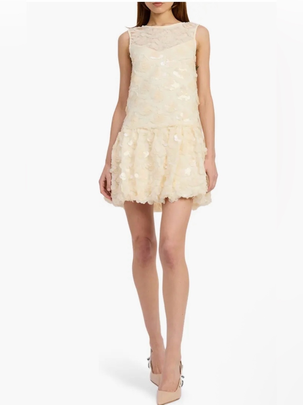 En Saison Emryn Sequin Bubble Minidress - Picture 9 of 9